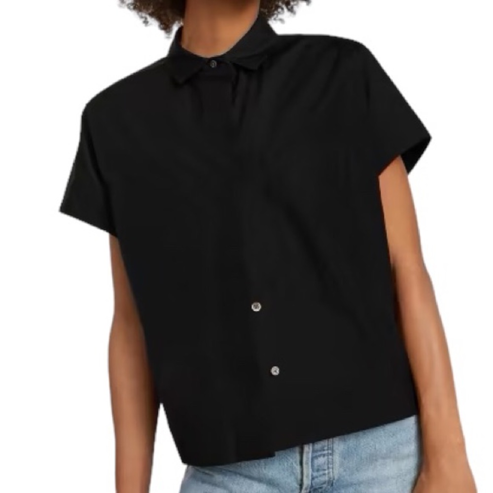 Everlane Black Short Sleeve Top